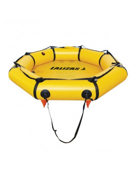 Lalizas 4/6 Person Coastal Compact Life Raft Without Canopy