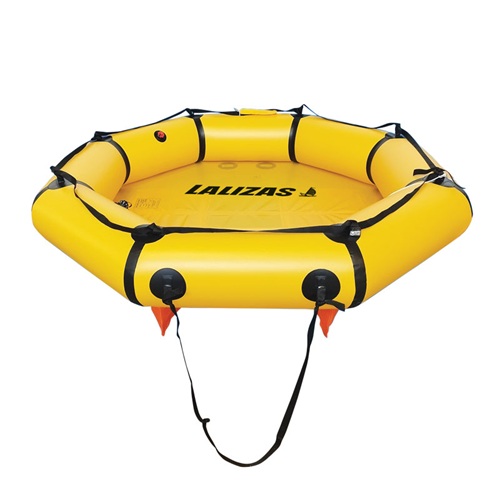 Lalizas 4/6 Person Coastal Compact Life Raft Without Canopy